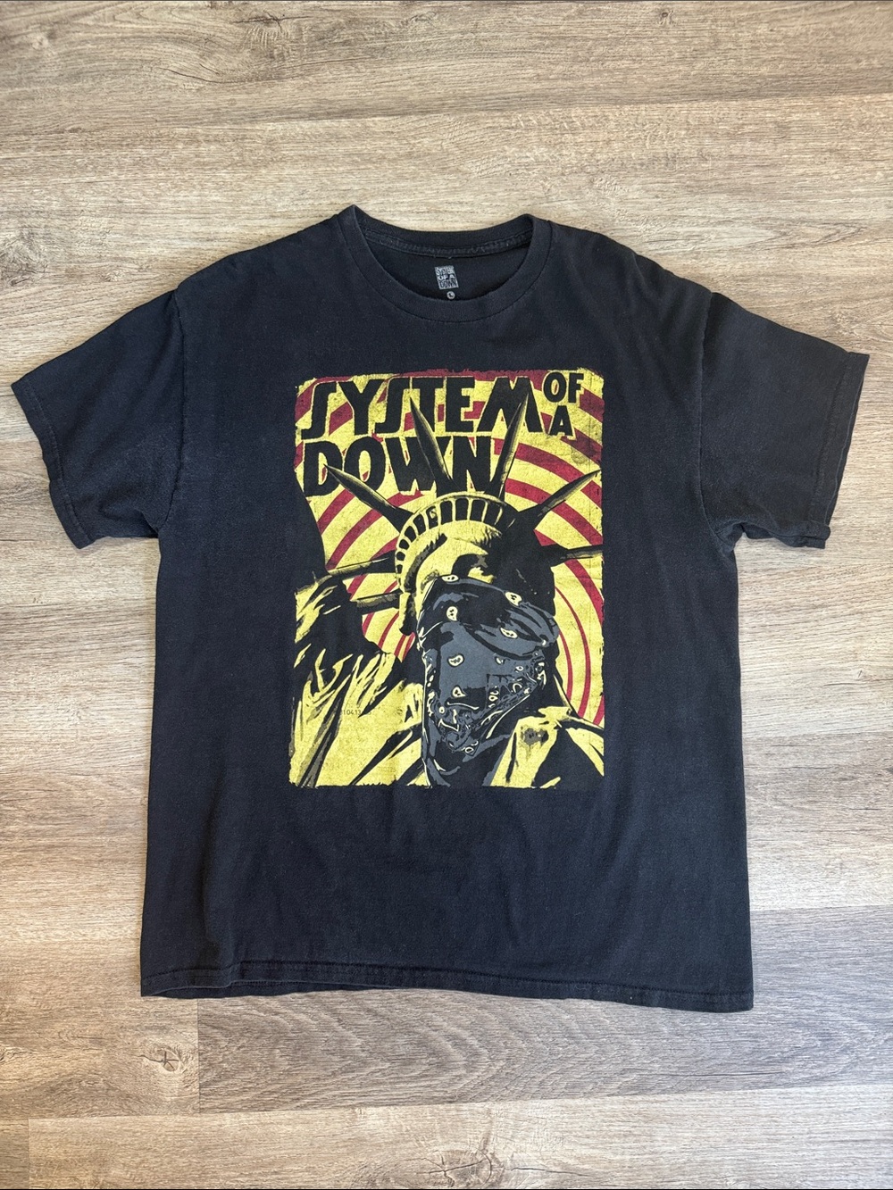 Vintage System of a Down Graphic Tee Black - Size Large